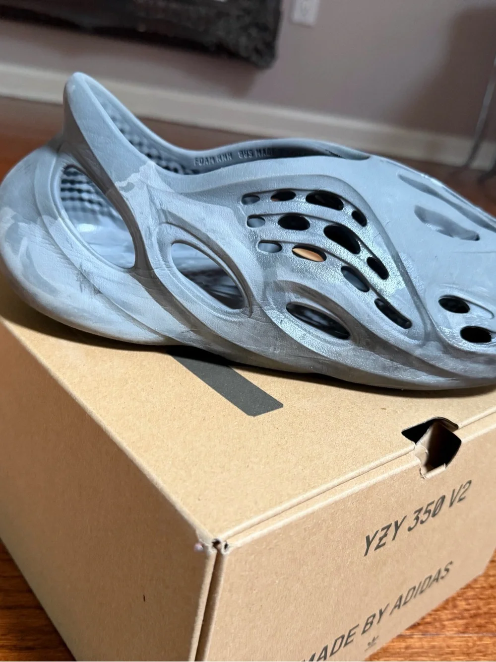 Yeezy Men's Grey Foam RNR